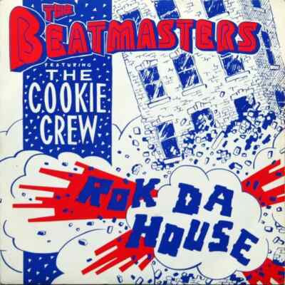 The Beatmasters Featuring The Cookie Crew Rok Da House RED CENTRE LABELS
