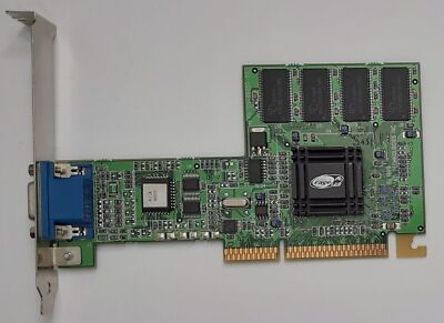 ATI Xpert 2000 AGP Grafikkarte (Rage 128, 32MB, retro, 1999)