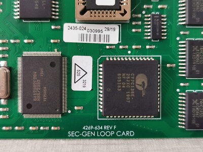 Honeywell Gent Vigilon 4269-634 REV F SEC-GEN LOOP CARD | eBay
