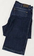 Wrangler men's blue jeans pants size 34x32