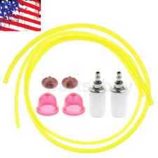 2 Primer Bulb Fuel Filter Line Hose For Craftsman 358791520 358791030 358791031
