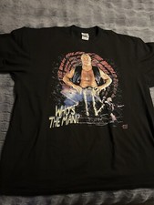 Sycho Sid I’m The Man Wrestling Rap shirt 3XL Vicious WWF Shaka IYKYK WWE
