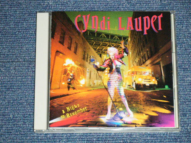 CYNDI LAUPER Japan 1989 25 8P-5330 NM CD A NIGHT TO REMEMBER | eBay