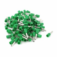 100Pcs AWG16 Wire Crimp Connector Insulated Ferrule Pin Cord End Terminal Green