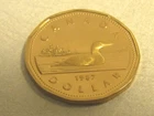 1987 Canada Loonie — photo from another recent sale