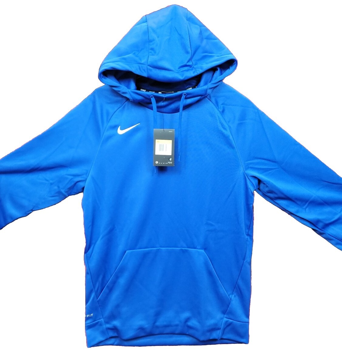Nike Therma Fit Nike Dri Fit Blue Hoodie New Nwt Nike Therma Dri