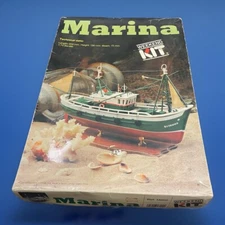 RARE MARINA Model Ship Weekend Kit 1:75 BI - 18002 Nautical Instructions