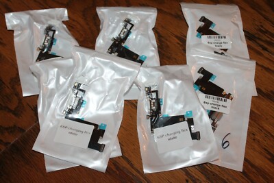 Lot of 6 Mobi Hub Charge Flex 4 white 2 Black For Iphone 6s plus  NEW 