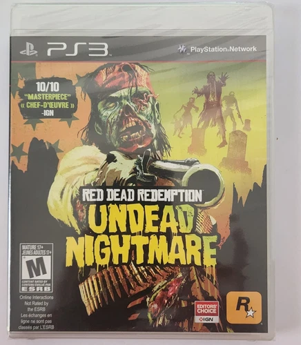 Red Dead Redemption: Undead Nightmare PS3 Brand New Game (2010)
