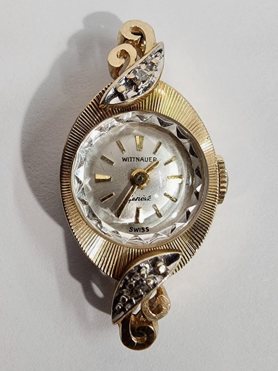 Vintage Wittnauer 403 17 Jewels 14K Yellow Gold Mechanical  display picture 1