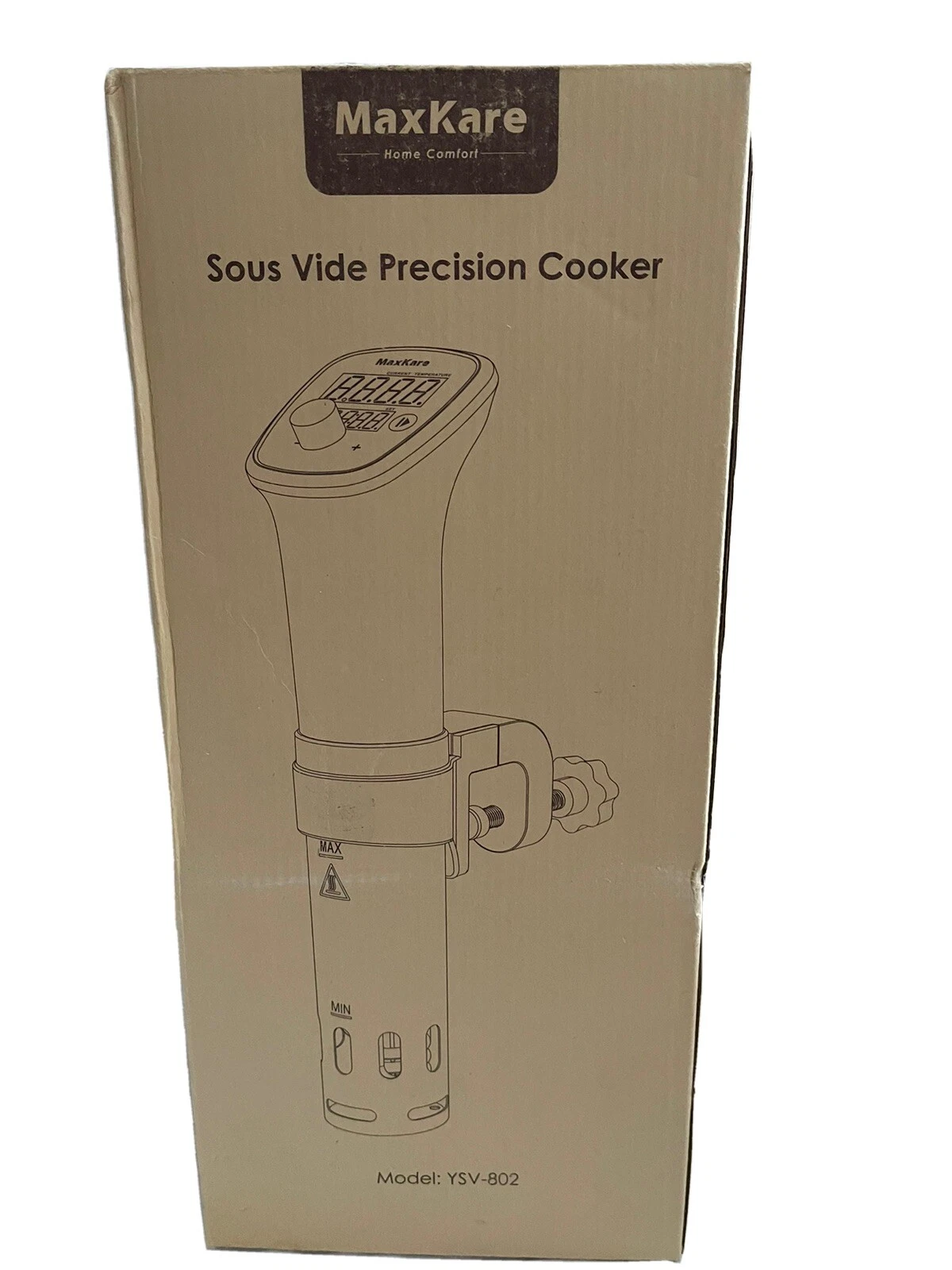 MaxKare Digital Sous Vide Precision Cooker Immersion Circulator 800W / Black New