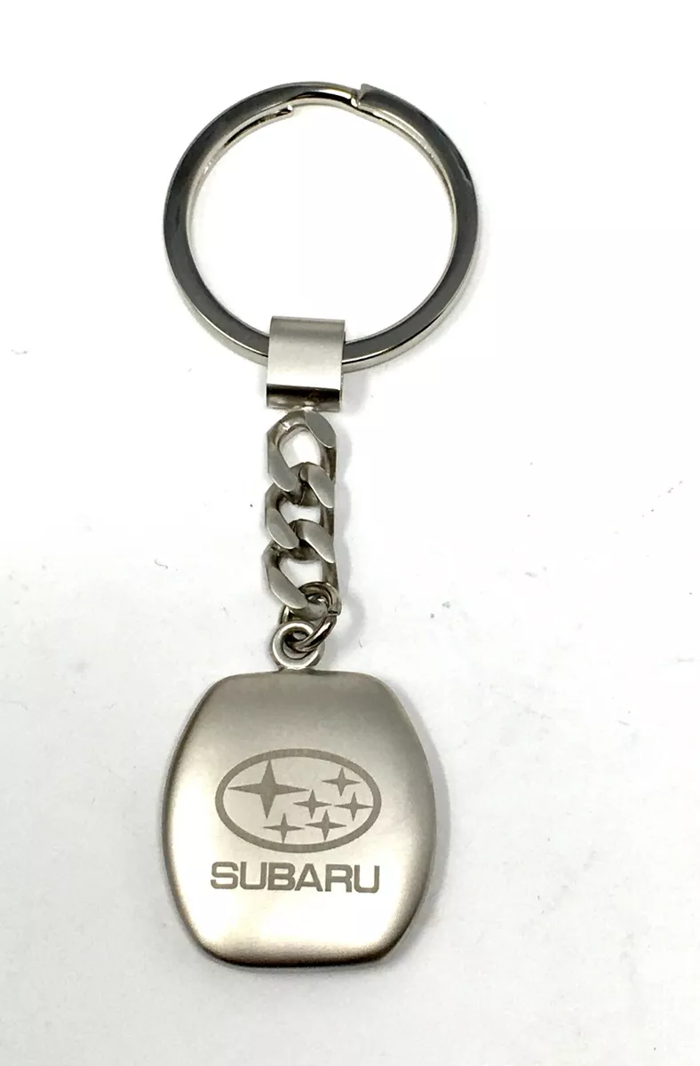 Subaru Logo KeyTag Keyring Key Chain Outback Foreseter Legacy Wrx Sti  Impreza