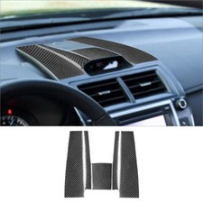 5pcs Carbon Fiber Interior Above Center Dash Cover Trim For Toyota Camry 2012-14 5pcs Carbon Fiber Interior Above Center Dash Cover Trim For Toyota Camry 2012-14