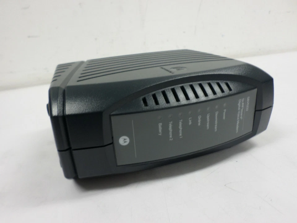 Motorola SURFboard SBV5222 Ethernet Cable Modem w/ Power Adapter - Image 2 of 4