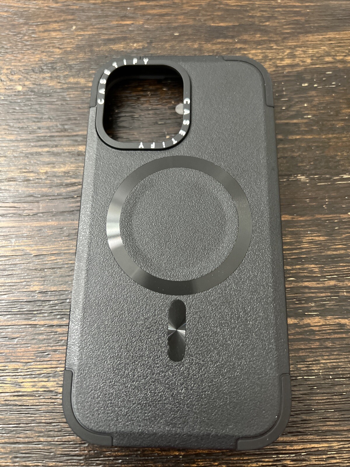 CASETiFY MagSafe Force Case for iPhone 16 Black Pre-Owned-image