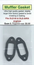 DLE-20 & DLE-20RA & DLE-40 Twin  Exhaust/Muffler Gasket 2 Pack NIP