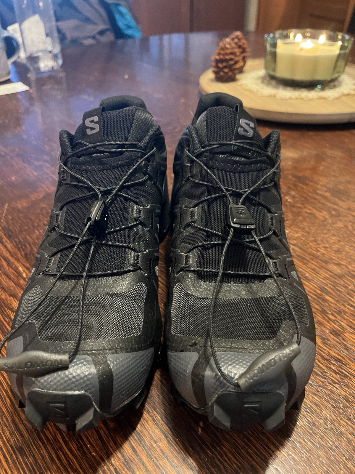 Scarpe da trail running Salomon Speedcross 5 GTX donna nere Ortholite