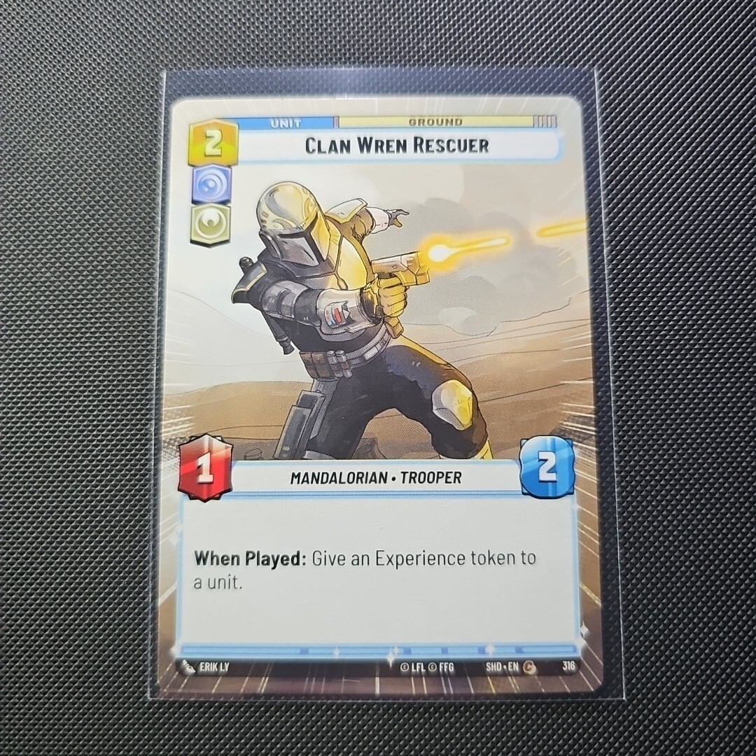 Clan Wren Rescuer #316 Hyperspace Star Wars Unlimited Shadows Of