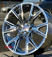 24 Inch Y Spoke Wheels Chrome Tahoe Yukon Suburban Sierra Escalade New Rims 24 Inch Y Spoke Wheels Chrome Tahoe Yukon Suburban Sierra Escalade New Rims