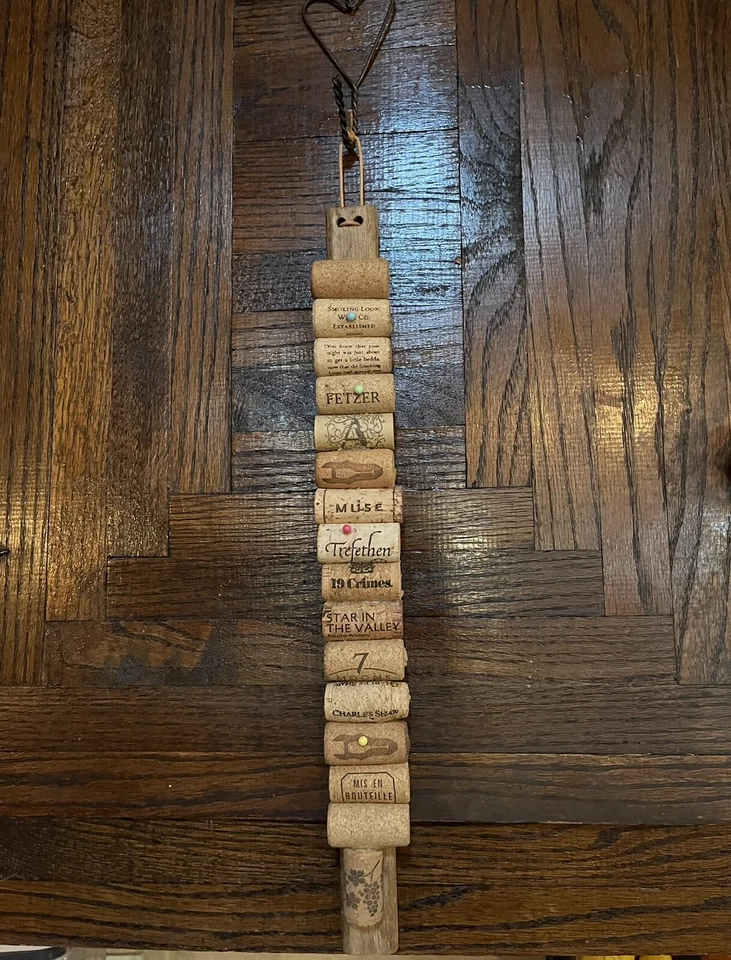 Handmade Space-Saving Cork Strip From Bottle Corks  for Memos & Photos - Image 2 of 4