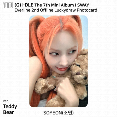 G)I-DLE G-IDLE 7th Mini Album I SWAY Everline 2nd Lucky Draw G)I-DLE G-IDLE 7th Mini Album I SWAY Everline 2nd Lucky Draw