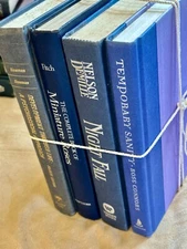 Decorative Book Lot Dk Blue Purple Stack Staging Prop Shelf Study Office Library