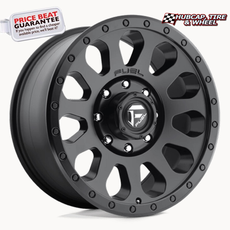 Fuel Off-Road D579 Size 17X9 6X5.5 Offset -12mm Matte Black (Set of 4 ...