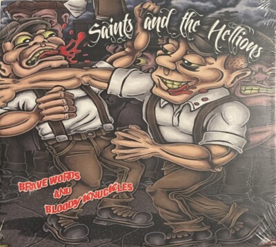 Saints & Hellions - Brave Words and Bloody Knuckles CD 2016 Self-Released
