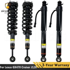 4X Front Rear Shock Absorber Strut Assys For Lexus GX470 Toyota Land Cruiser 120