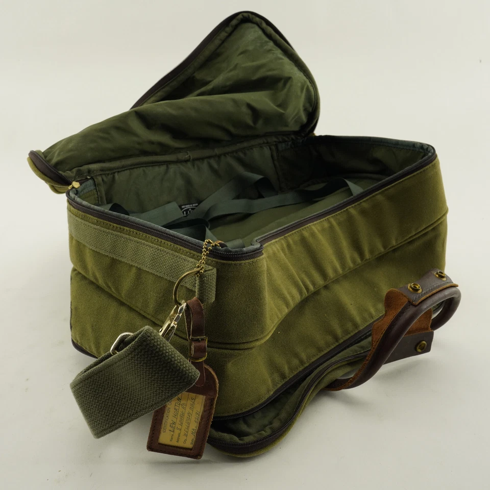 Boyt Harness Company холщовая кожаная спортивная сумка для ноутбука с плечевым ремнем - Изображение 3 из 4