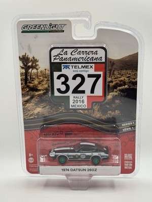 GreenLight La Carrera Panamericana 1974 Datsun 260Z - 1:64 Diecast CHASE!