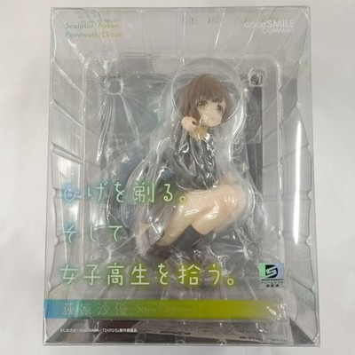 Ogihara Sayu Figure Shaving Beard and Picking Up High School Girl Collectible