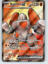 Regirock ex #214 Prices | Pokemon Destined Rivals | Pokemon Cards Regirock ex #214 Prices | Pokemon Destined Rivals | Pokemon Cards