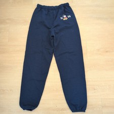 Disney Mickey Mouse 1928 Navy Blue Sweatpants Adult Medium Joggers Fleece Pants