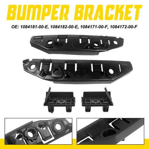 OEM para Tesla Modelo 3 2017-2020 Sedán Par Soporte de parachoques delantero Guardabarros Retenedor - Imagen 13 de 18
