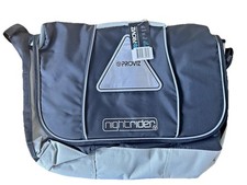 Proviz Night Rider Waterproof Hi-Viz Cycling Messenger/ Laptop Bag Black 15L