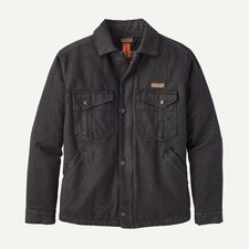 New Patagonia Men's Iron Forge Canvas Ranch Jacket Black, Free Shipping