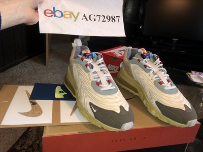 Nike Air Max 270 React ENG Travis Scott Cactus Trails Mens Size 11 DS CT2864 200