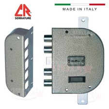 SERRATURA DOPPIA MAPPA CR 2250 PORTA LEGNO BLINDATA 4 MANDATE MANO SX C/ SCROCCO
