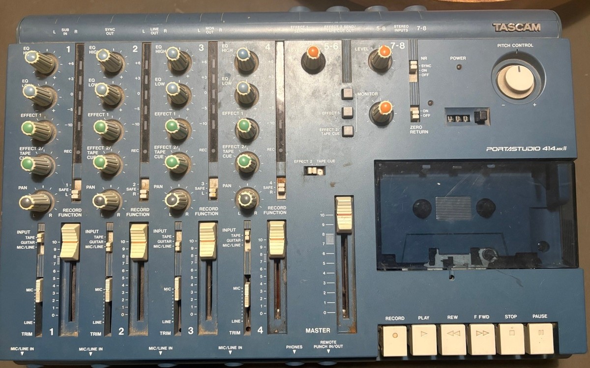 TASCAM Portastudio 414MKII 4-track Cassette Recorder for sale