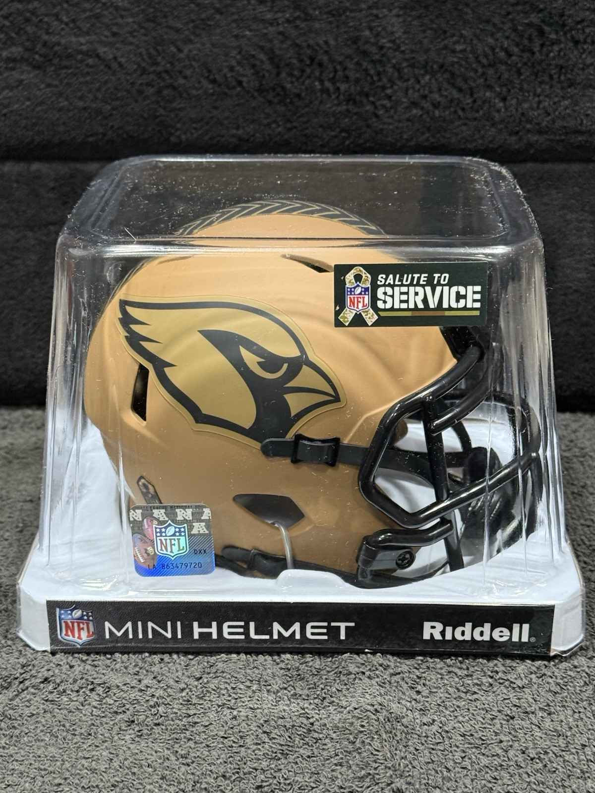 Arizona Cardinals Riddell 2023 Salute To Service Speed Mini Helmet