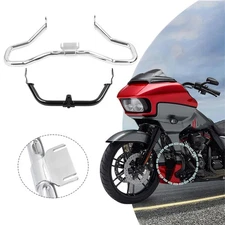 Engine Guard Crash Bar Fairing Support Bracket For Harley Road Glide FLTRX 15-23