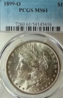 1899-O MS61 New Orleans Mint PCGS Morgan Silver $