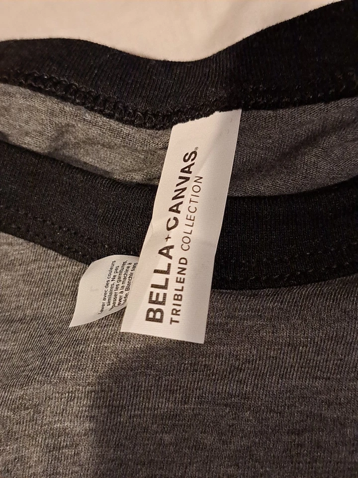 Camicia Ragland marca Dhl lotto di 3 uomo media logistica globale mai indossata Triblend  - Immagine 4 di 4