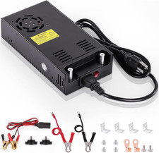 12V Power Supply 360W 30A, AC to DC Converter 110V to 12V Dc Power Supply Adjust