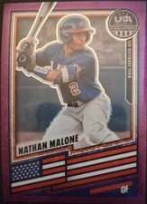 2026 USA Baseball Stars and Stripes Prizm Purple Disco Singles /99 - You Choose