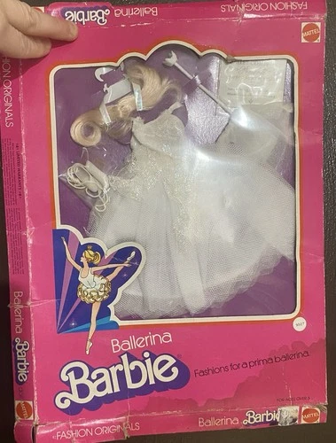 Barbie Ballerina Fashion Originals Snowflake Fairy Dress Vintage Nutcracker 1975