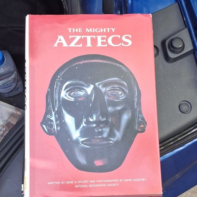 #ad National Geographic The Mighty Aztecs Hardcover Illustrated Gene S. Stuart $11.00