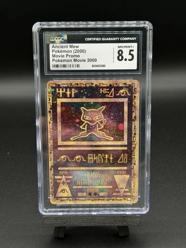 Pokémon TCG Ancient Mew Movie Promo 2000 - CGC 8.5 - Regrade Very Clean