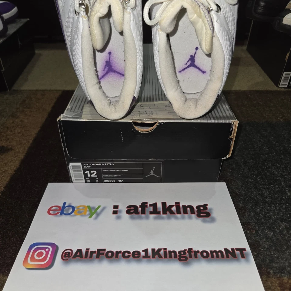 Jordan Mike Bibby Player Exclusiva Colección PE Muestras Talla 12 HAZ UNA OFERTA Foto 4 de 4